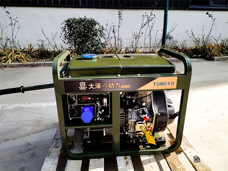 大泽5KW开架式柴油发电机TO6800ET