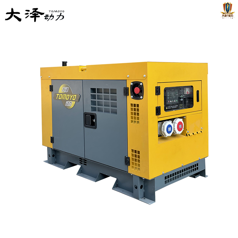 大泽动力15KW车载静音柴油发电机